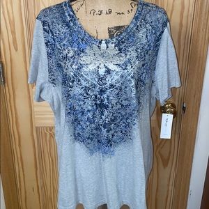 NWT😍 Macy’s Style & Co Embellished T-shirt